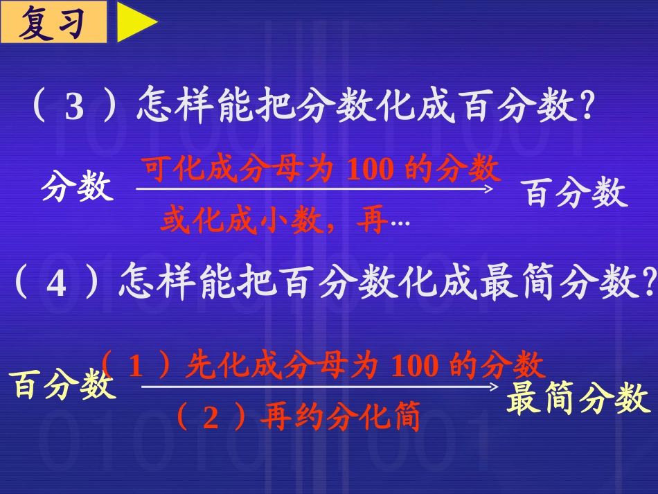 百分数和分数、小数的互化(11.14)x_第3页