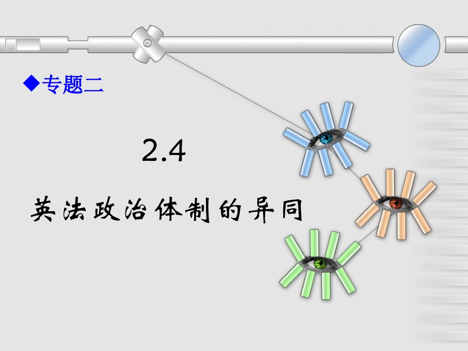 4-英法两国政体的异同_第1页