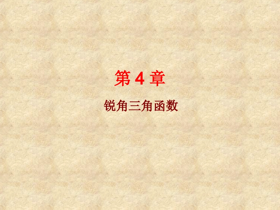 解直角三角形复习课件_第1页