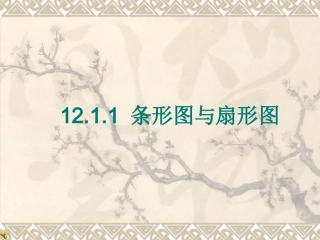 12.1.1条形图与扇形图ppt.1.1条形图与扇形图