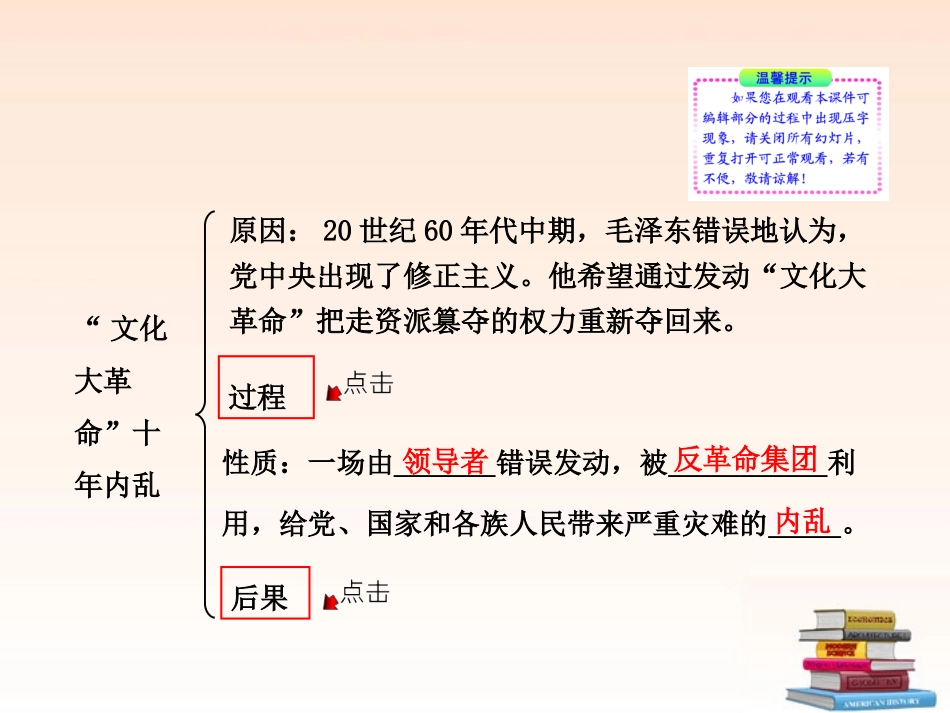 (新课标)2013年八年级历史下册-2.7“文化大革命”十年内乱课件-北师大版_第3页