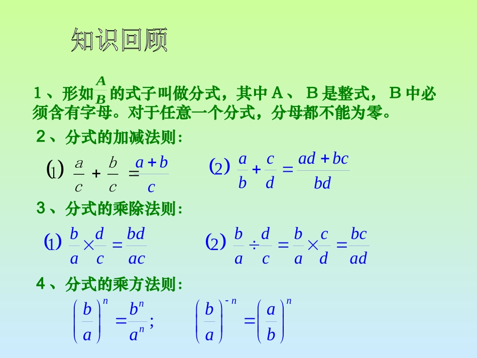 分式复习课件_第3页