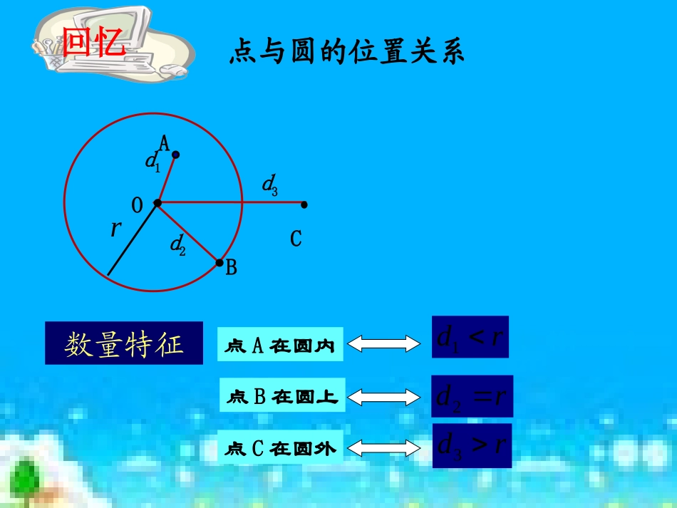 名校课件第1课时-直线和圆的位置关系_第2页
