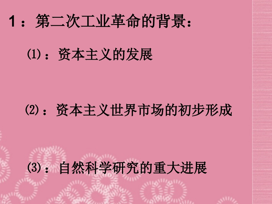河北省高碑店市白芙蓉中学九年级历史上册《人类迈入“电气时代”》课件-新人教版_第2页