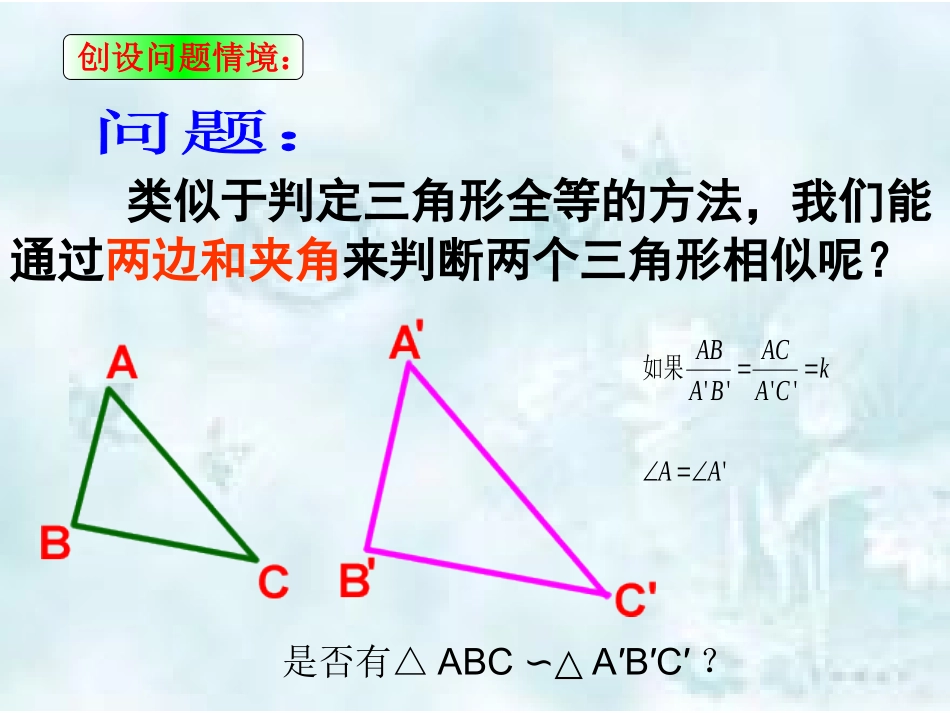 《相似三角形的判定》第三课时_第2页