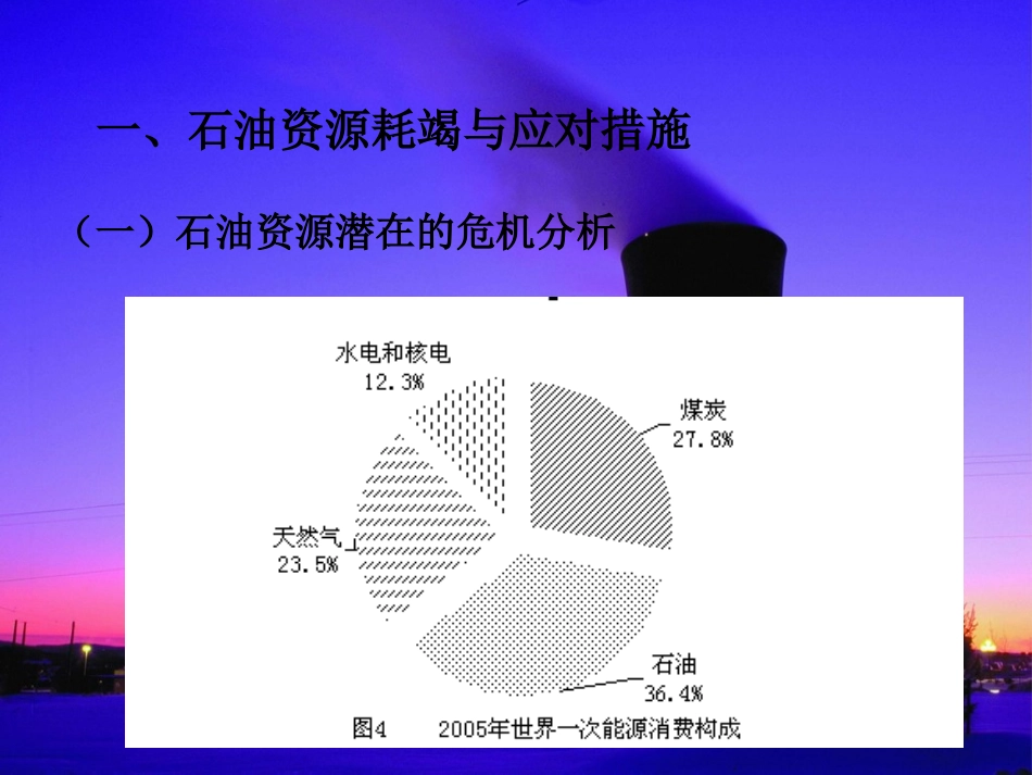 【地理】湘教版选修6第二章第二节非可再生资源的利用与保护——以能源矿产(石油、煤炭)为例(课件)_第2页