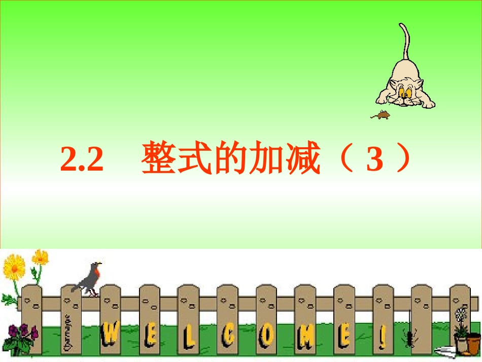 整式的加减3.2整式的加减(3)_第1页