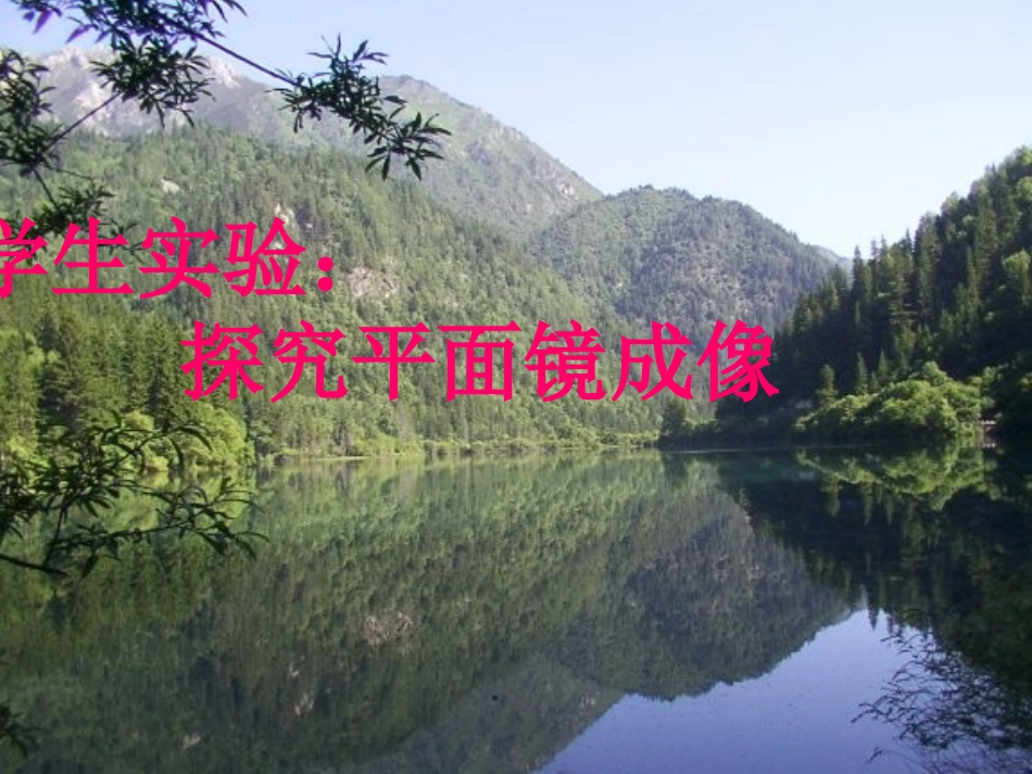 学生实验：探究平_第1页