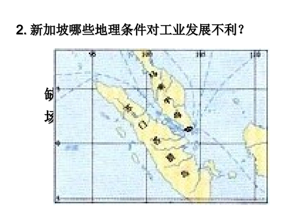 1.3问题研究：地理环境为新加坡经济发展提供了哪些条件课件(共8张PPT)_第3页