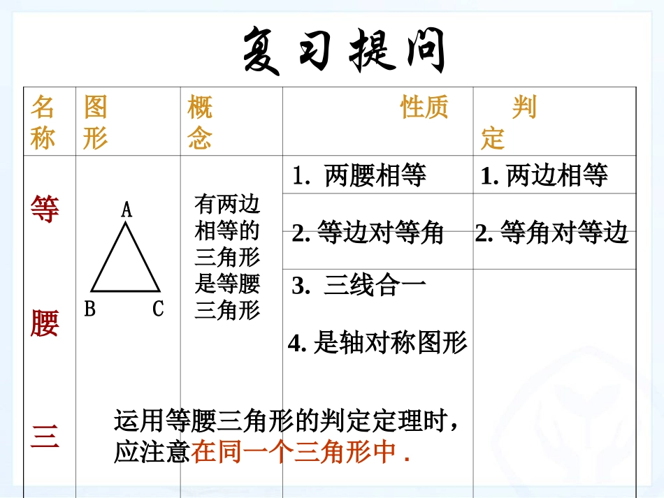 等腰三角形的性质和判定_第2页