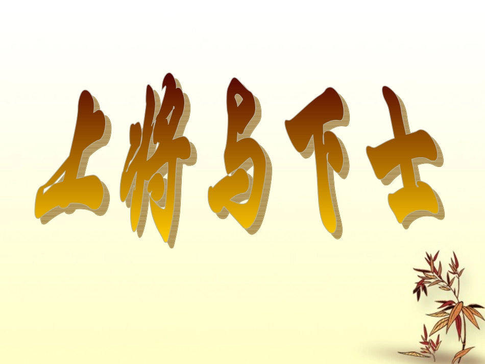 《上将与下士》课件2_第2页