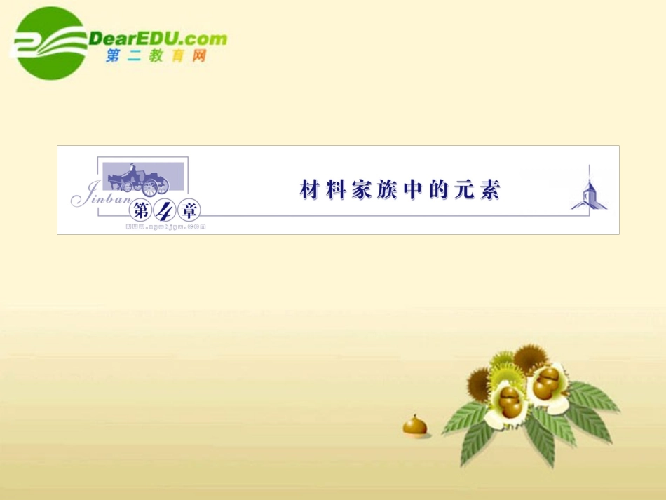 2012高三化学一轮复习-第四章-第1讲-硅无机非金属材料课件-鲁科版_第1页