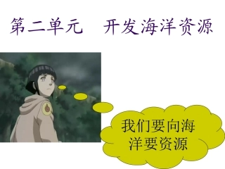 第一节海水资源、海水化学资源及海洋能开发