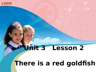 Lesson2ThereIsaRedGoldfish.