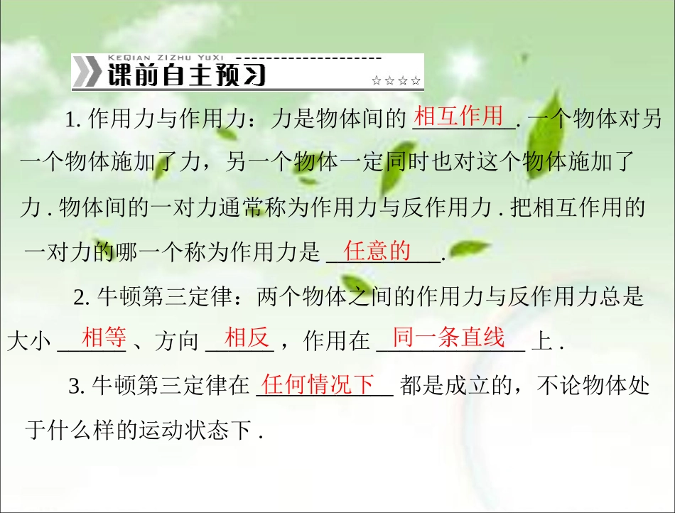 《作用力与反作用力》课件3_第2页