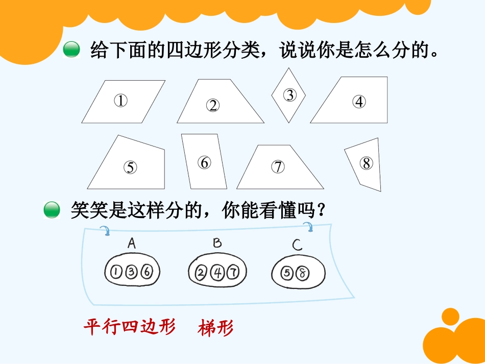 小学数学北师大2011课标版四年级四边形分类PPT(来自教参)_第2页