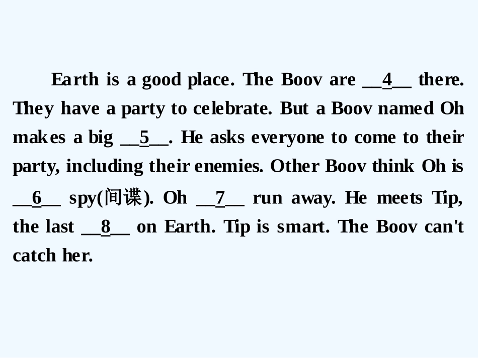2016年中考英语二轮复习完形填空(二)_第3页