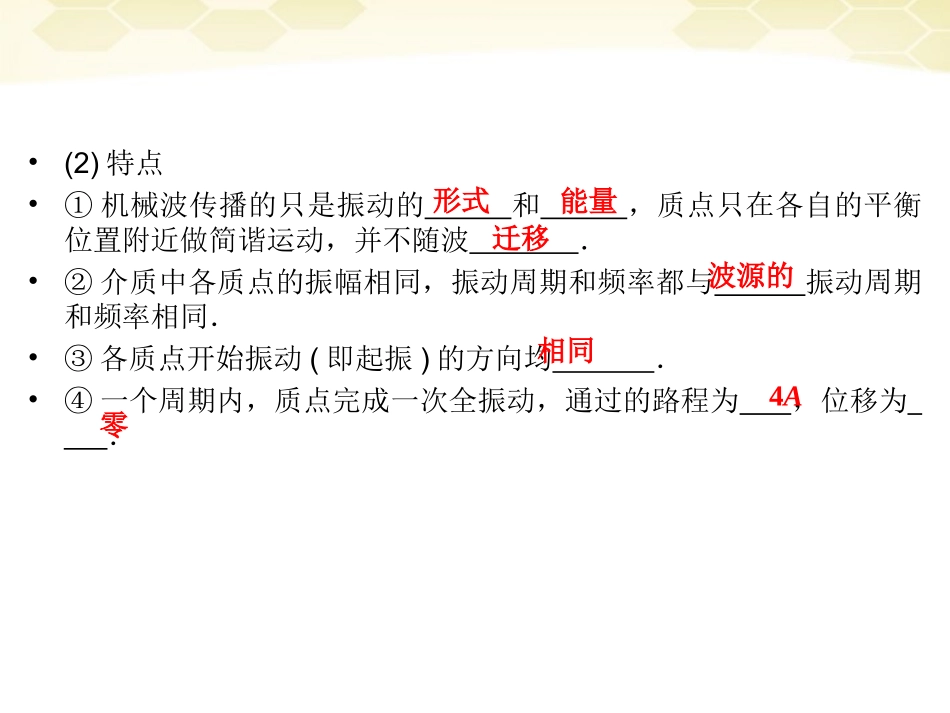 【红对勾】2012高考物理-机械波课件_第3页