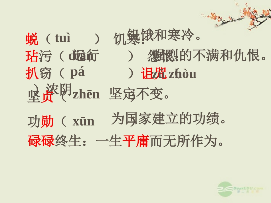 安徽省芜湖市第三十三中学七年级语文《理想》课件(1)-人教新课标版_第3页