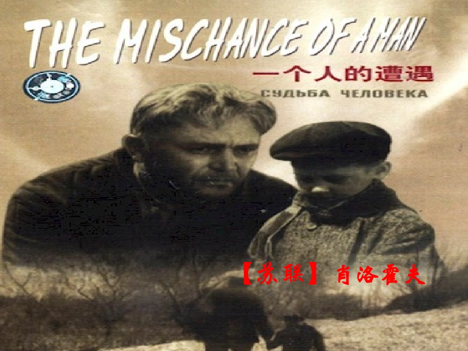 一个人的遭遇(节选)_第1页