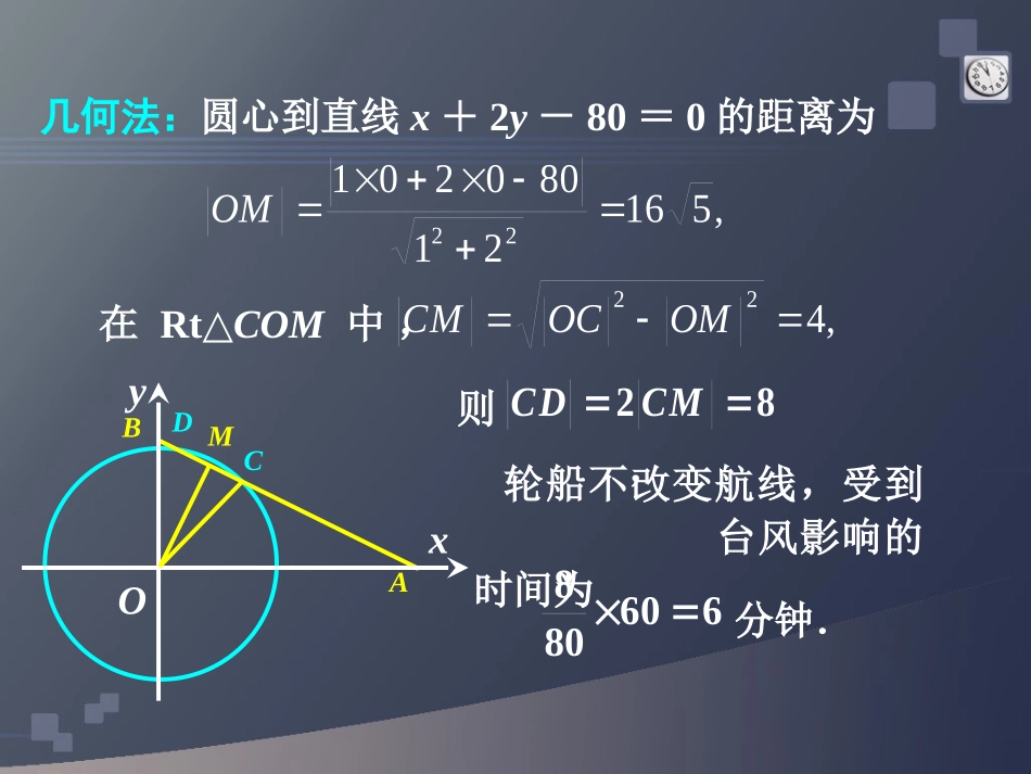 拓展1-直线与圆的位置关系_第2页
