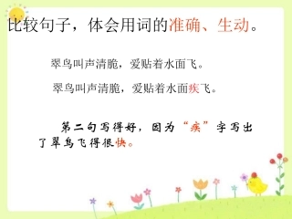 《翠鸟》句子赏析