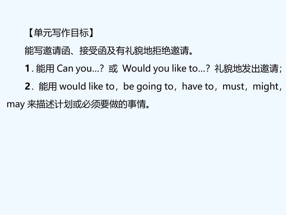 UNIT9习题PPT单元写作小专题_第2页