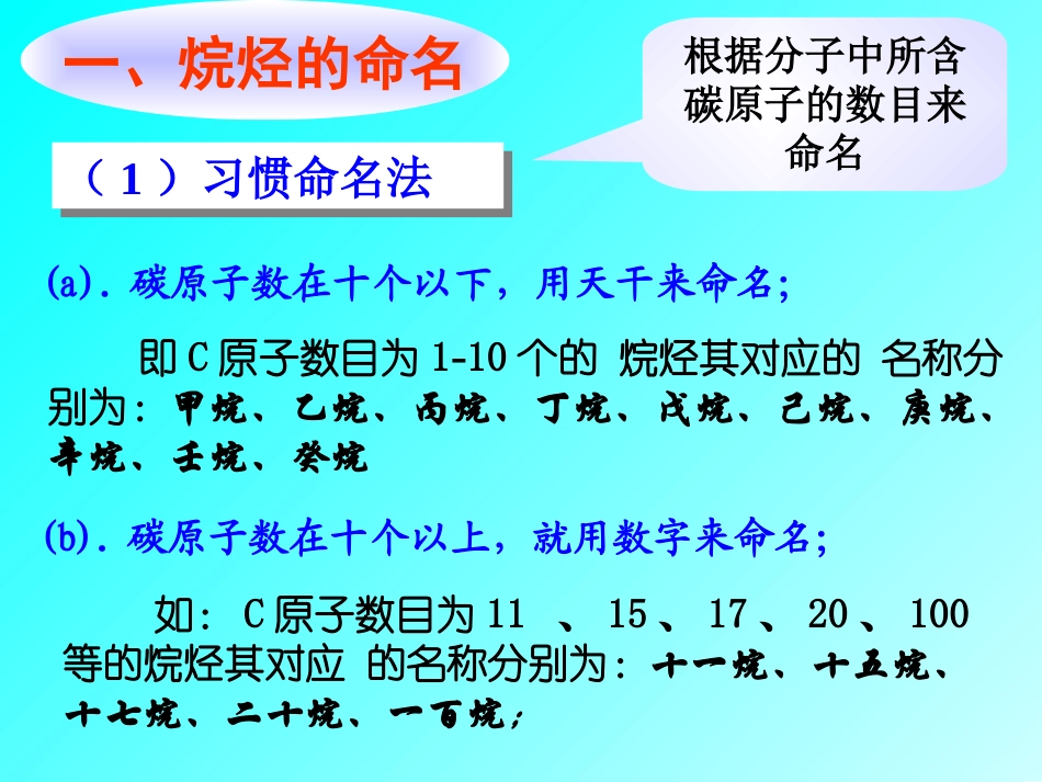第三节-有机化合物的命名--精华_第3页