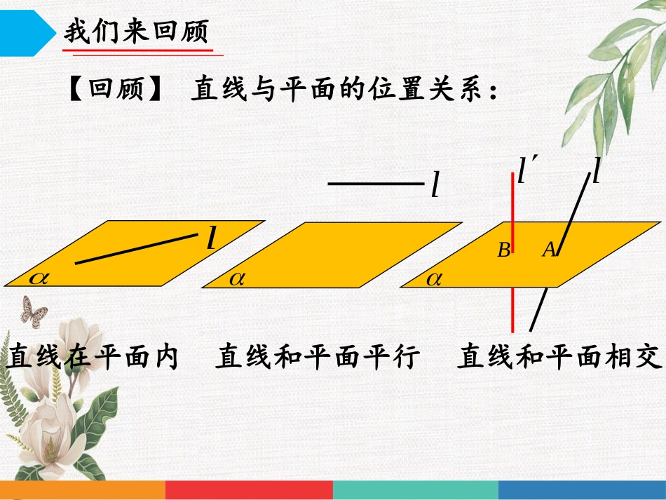 1.2.3直线与平面的位置关系_第2页