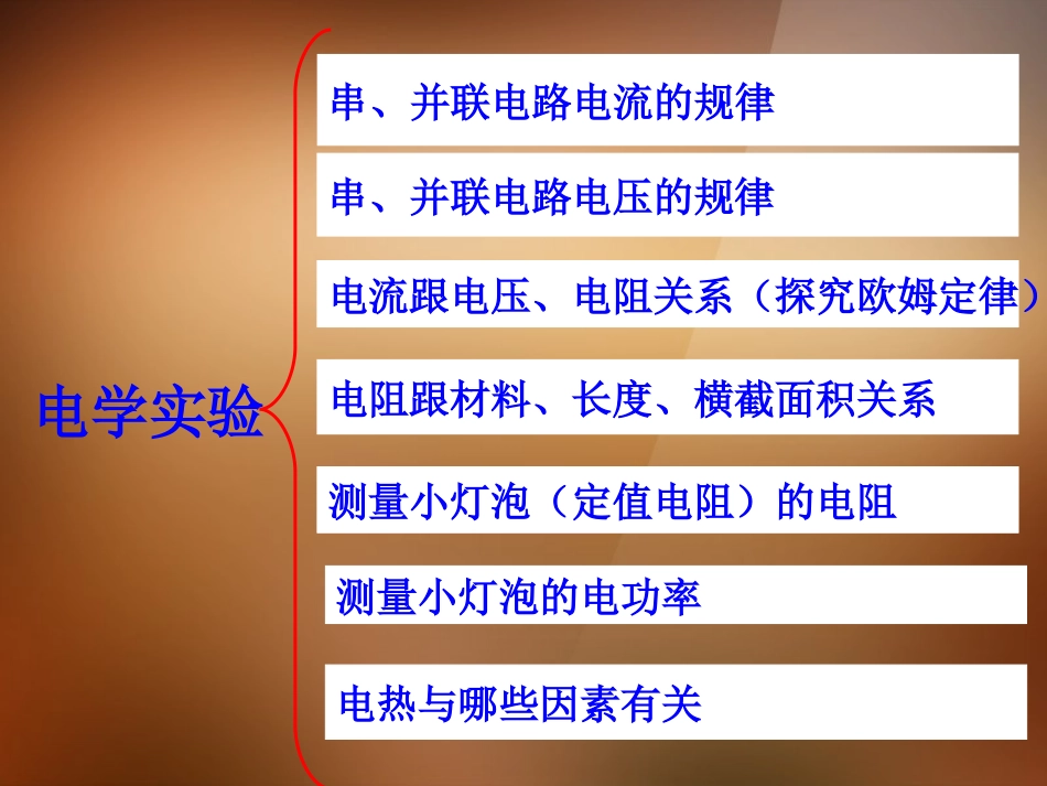 浙江省宁波市支点教育培训学校2013年中考科学专题复习-电学实验课件_第2页