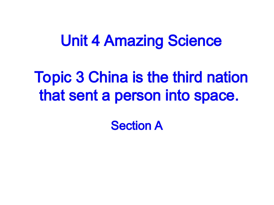 27Unit-4-Topic-3-Section-A_第1页