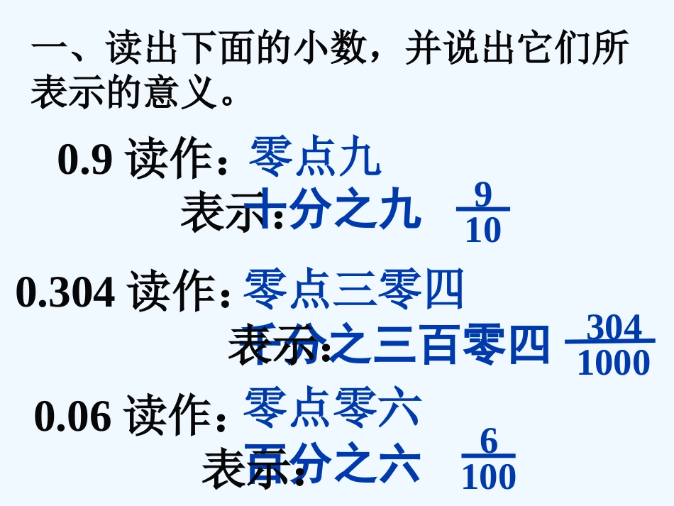 小学数学北师大2011课标版四年级小数的意义(一)PPT-(2)_第2页