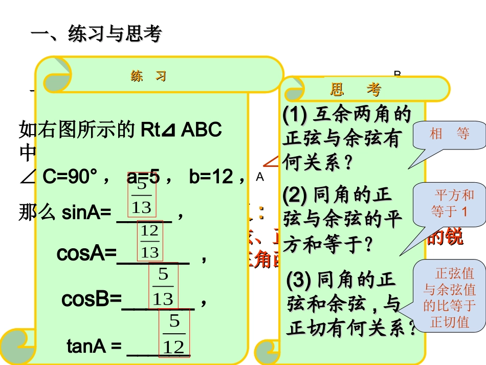 锐角的三角函数_第2页
