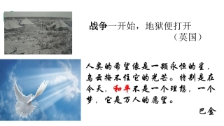 推动和平与发展