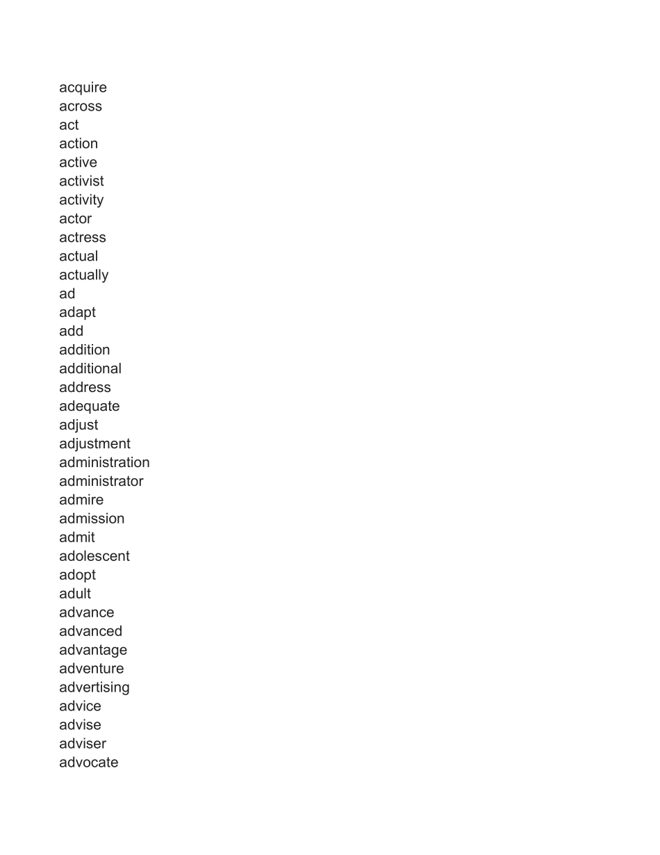 3000个最常见的英语单词_第2页