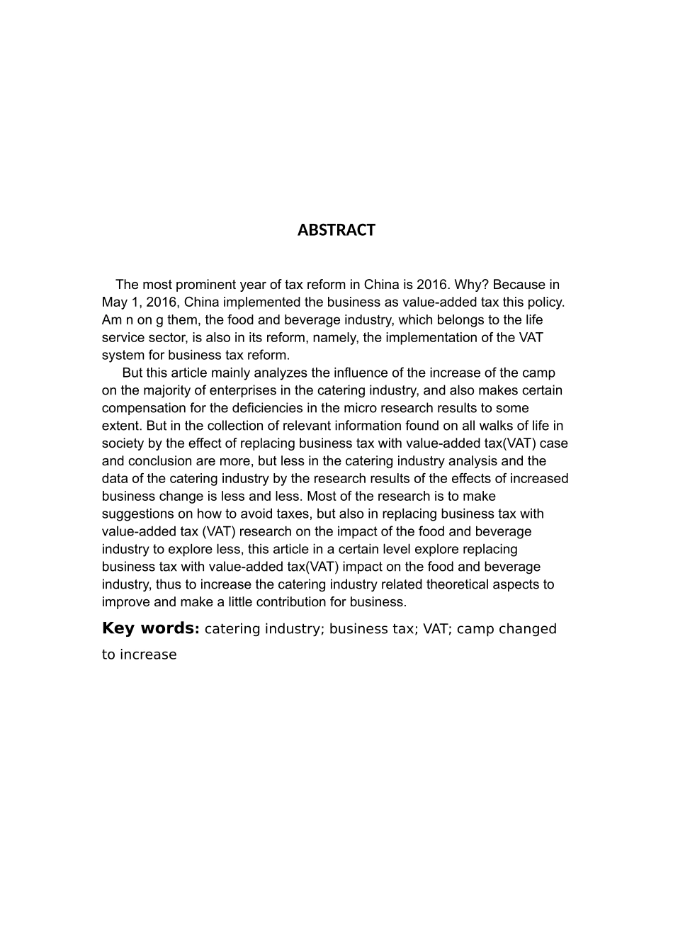 营改增对我国餐饮行业的影响与对策研究_第2页