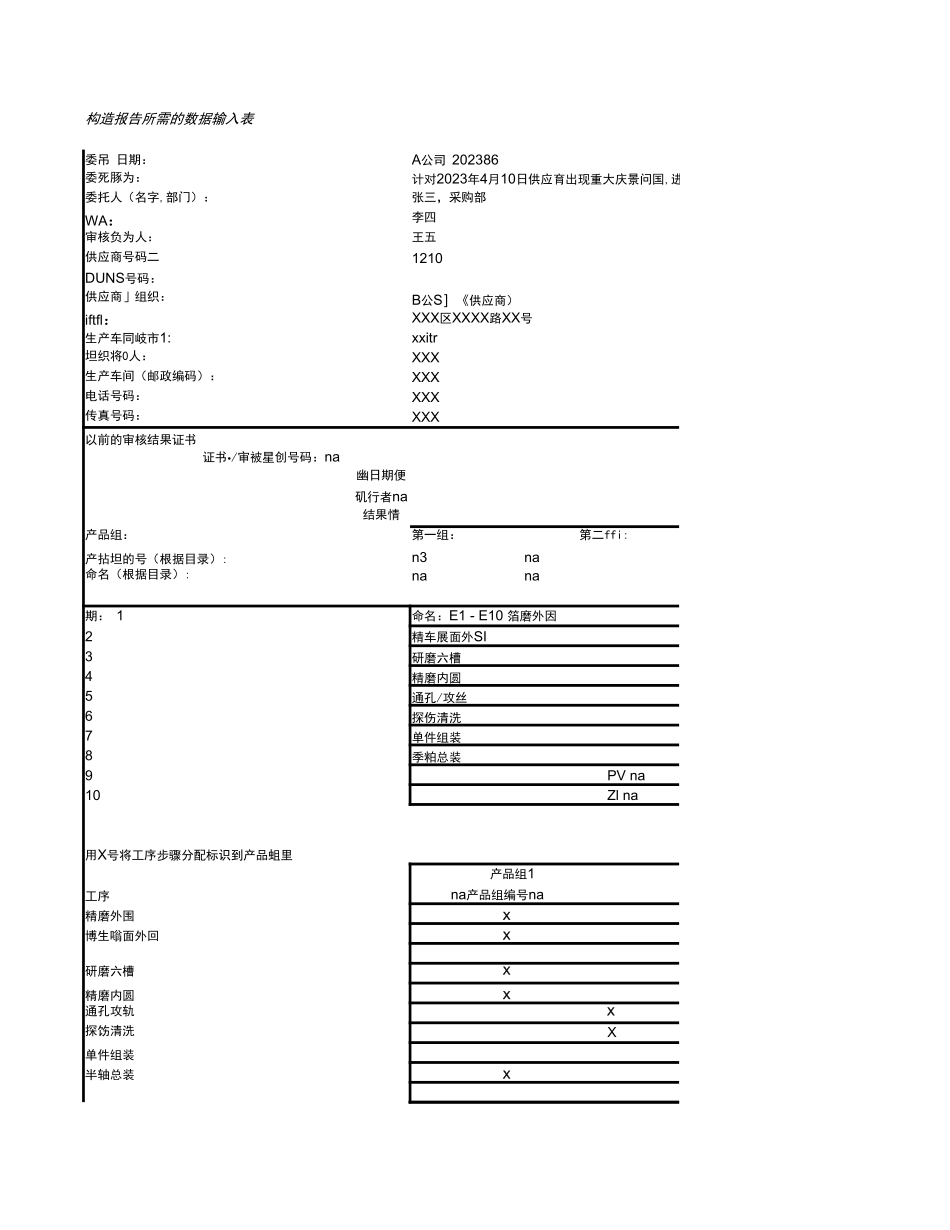 _VDA6.3过程审核表（完整记录_矩阵_不符合项_公式.xls-已转换_第1页