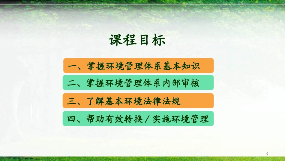 版ISO14001标准培训课件(三次调整)_第3页