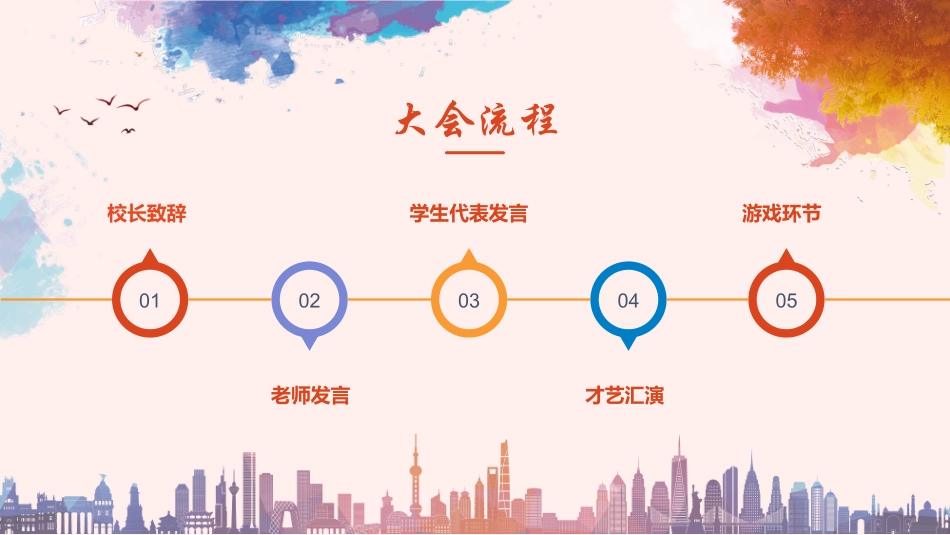 大学社团迎新晚会宣传模板_第3页