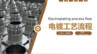电镀工艺流程