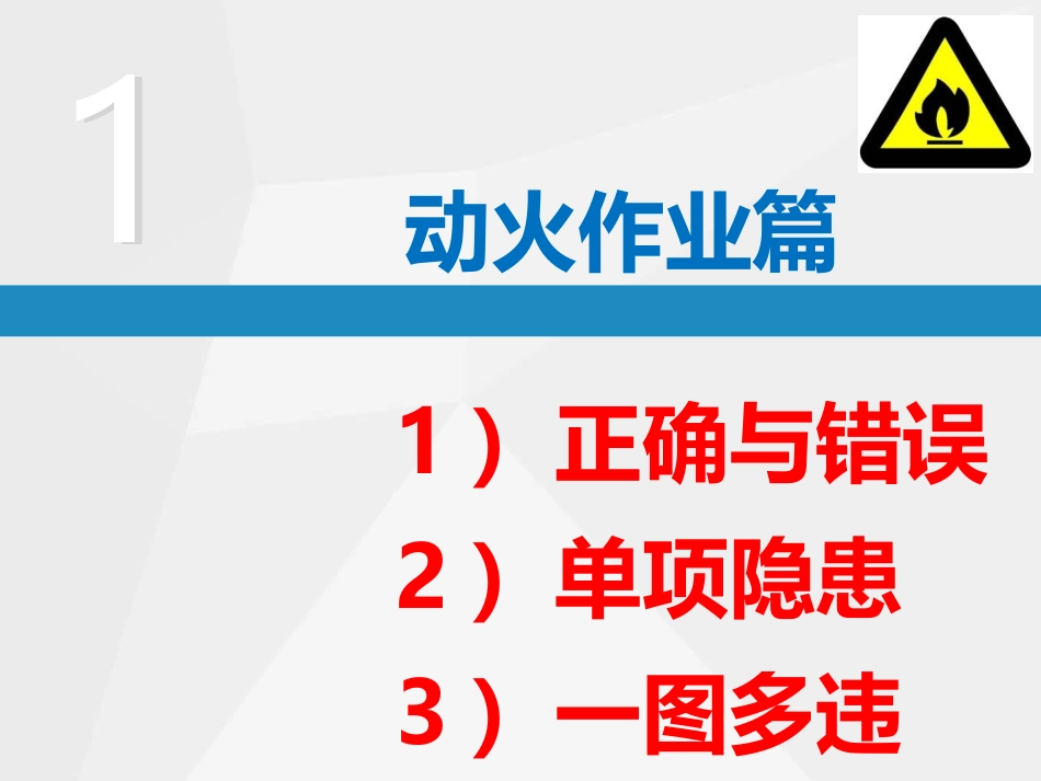 动火作业-隐患排查(附标准依据)_第1页