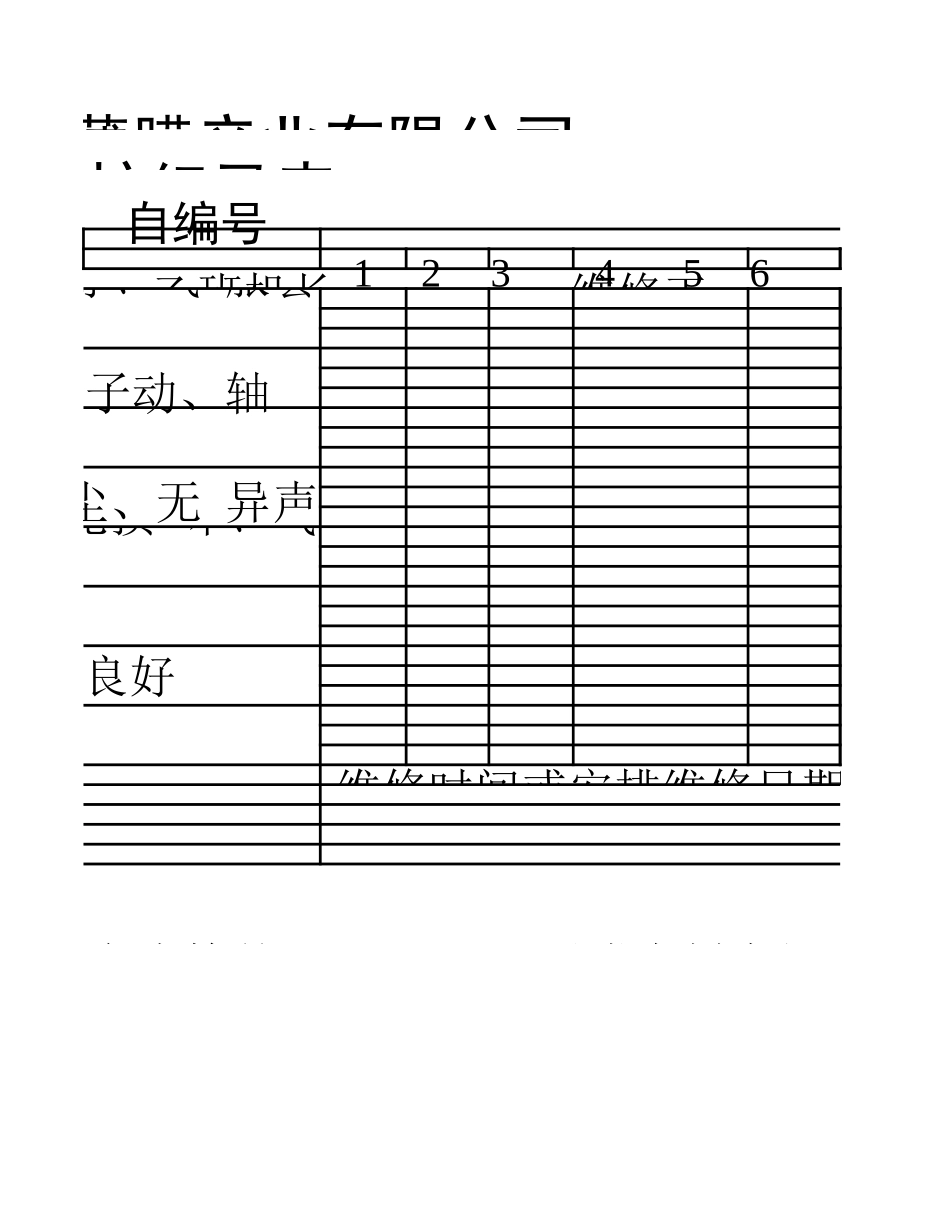 分切机、模切机设备点检、维修表-已转换_第2页