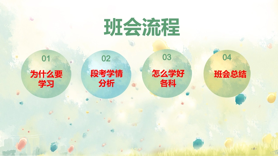 高一上学期一阶段总结班会课件-第一次段考总结暨表彰班会_第2页