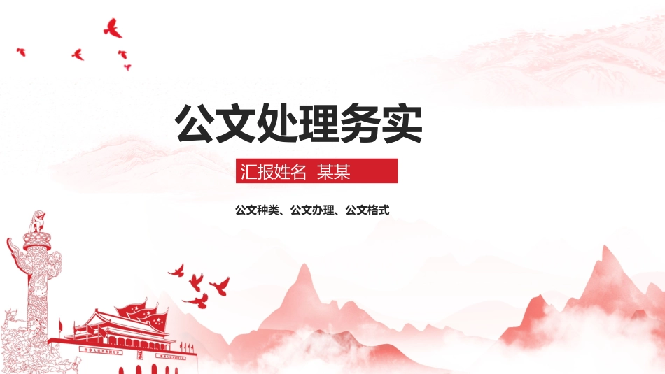公文处理务实_第1页