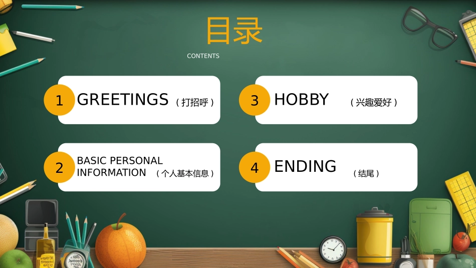 开学季英文自我介绍_第2页