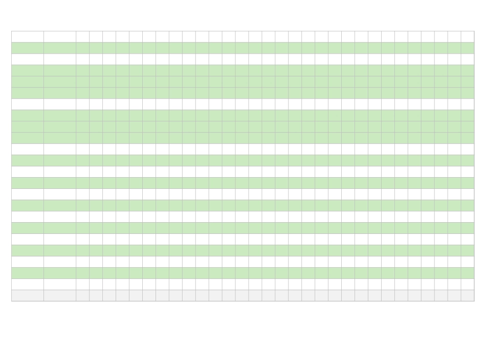 考勤表（全自动公式化统计）_第3页