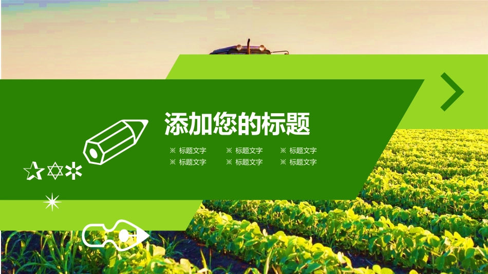 绿色生态农业招商农产品宣传模板_第3页