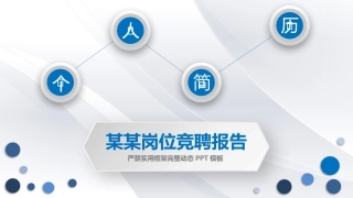 某某岗位竞聘报告