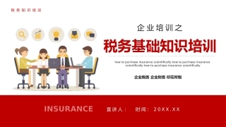 企业培训之税务基础知识培训