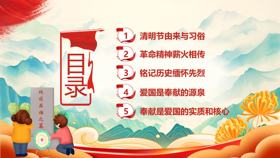 清明缅怀先烈_第3页
